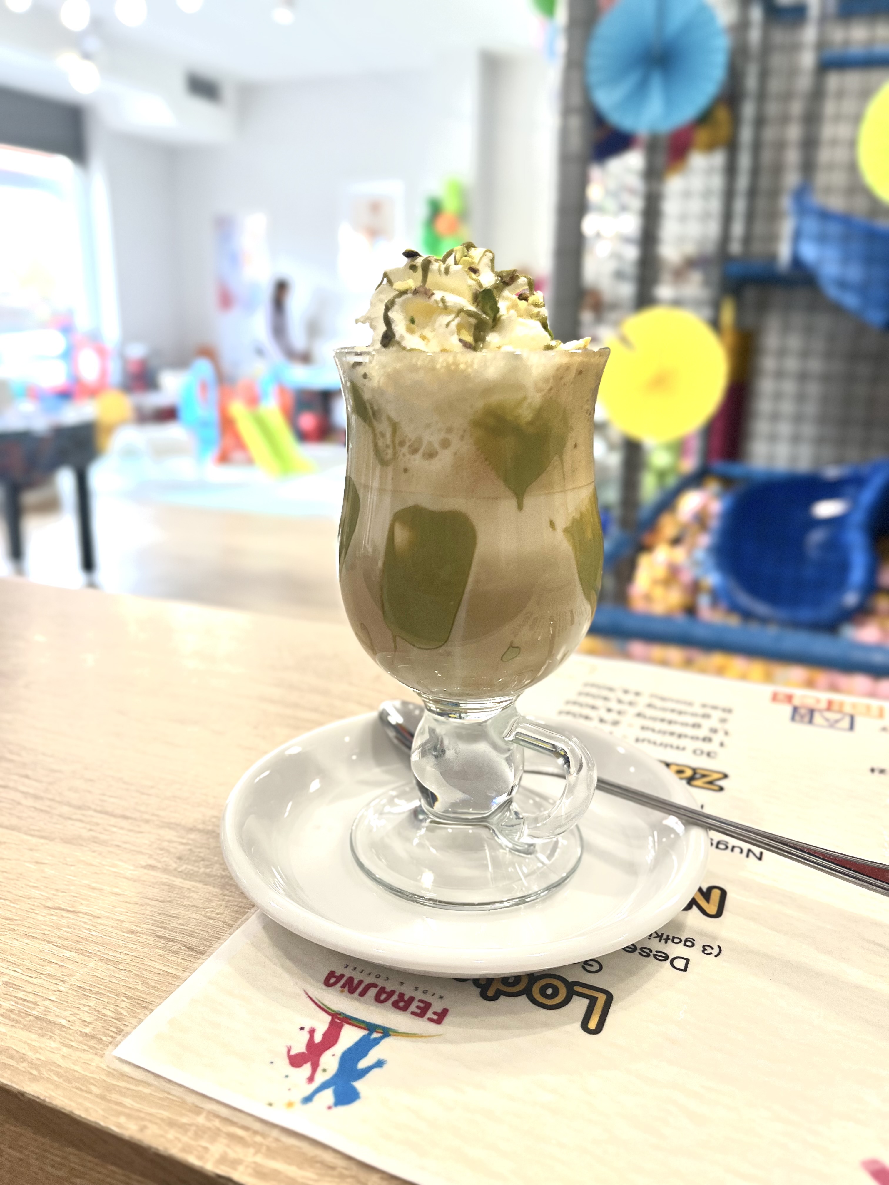 Kawa matcha mrożona