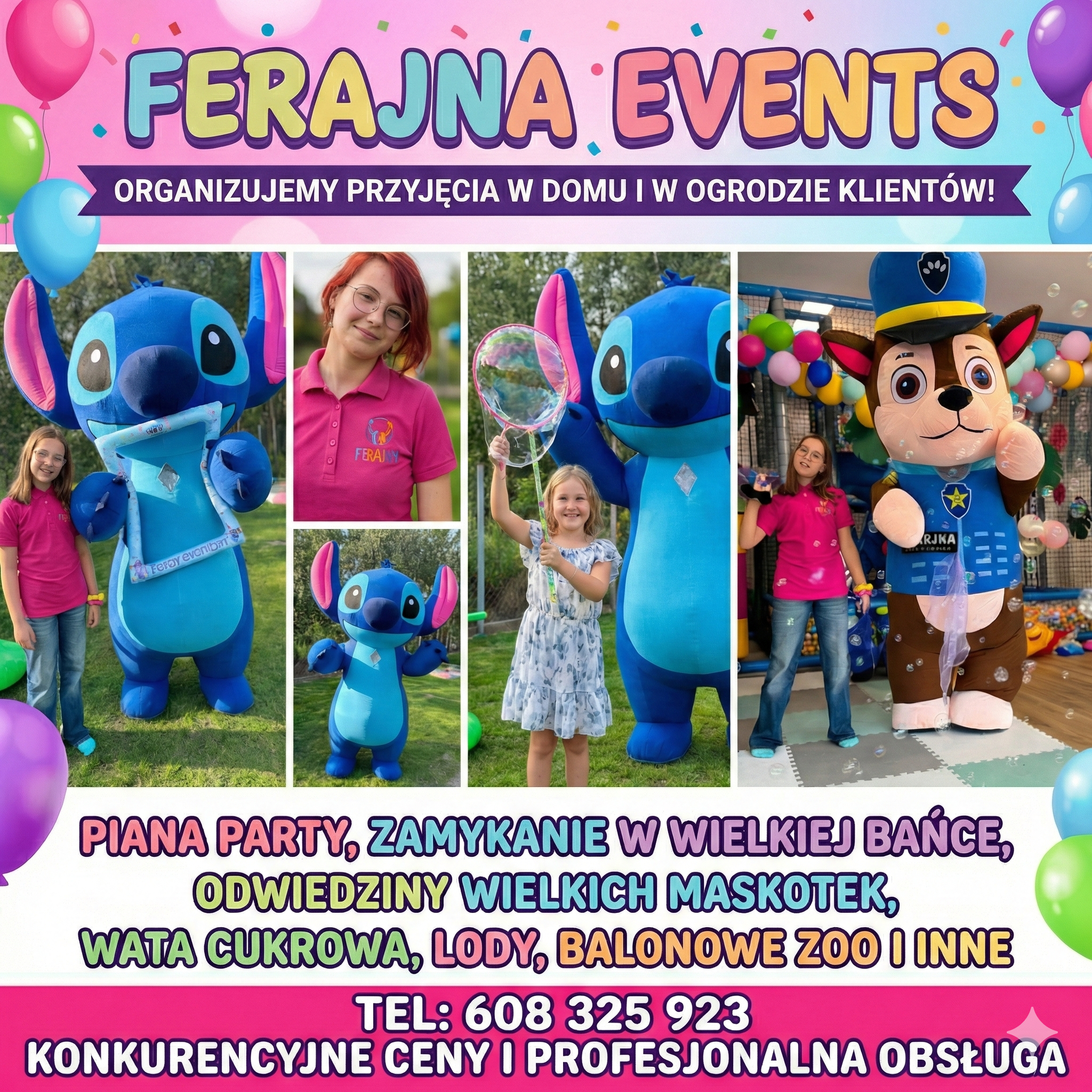 Ferajna Events maskotki